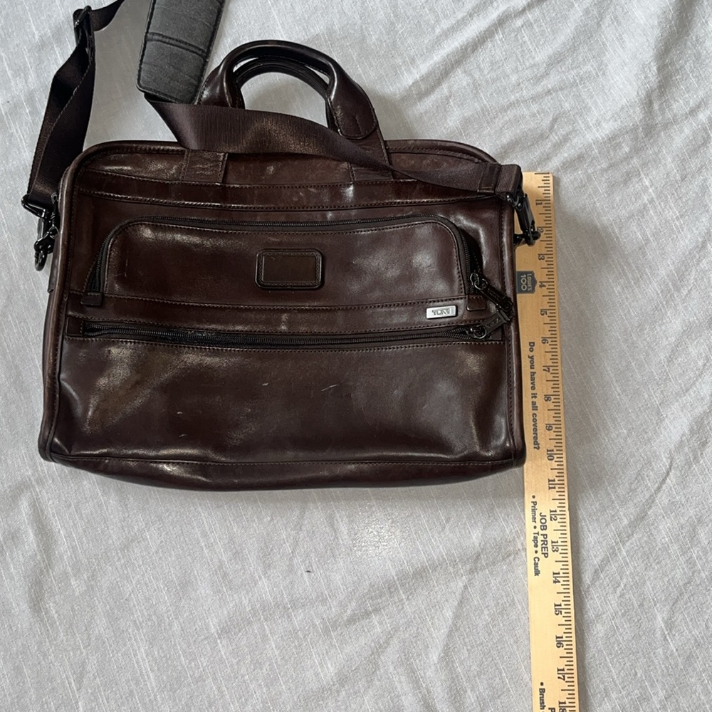 Tumi 96101BH ALPHA slim Deluxe Leather portfolio - Picture 5 of 11